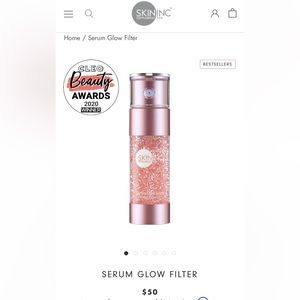 SKININC serum glow filter